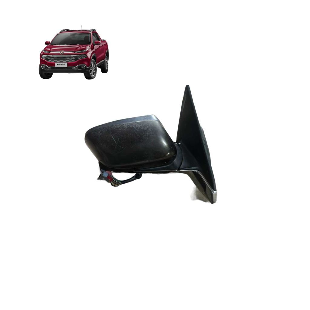 retrovisor fiat toro lado direito 2016 a 2022 eletrico