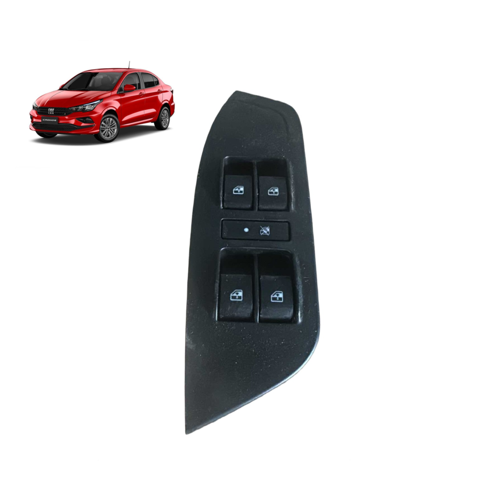 Comando vidro eletrico Fiat Cronos Dianteiro esquerdo 2018