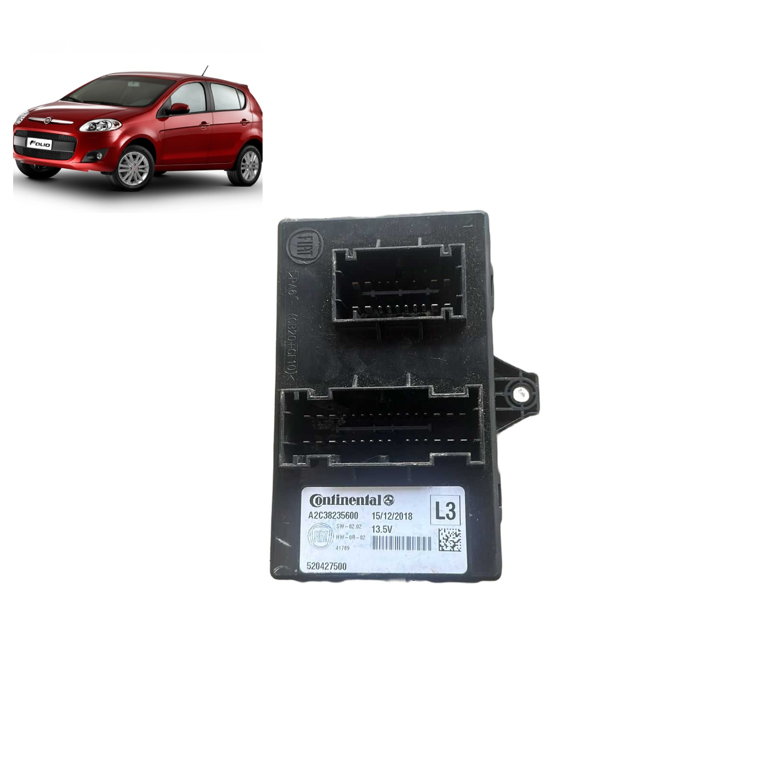modulo central conforto palio strada 2015 a 2018 A2C38235600