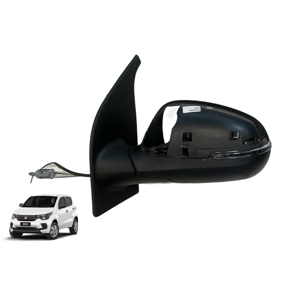 RETROVISOR FIAT MOBI LADO ESQUERDO 16 A 25 MANUAL COM SETA