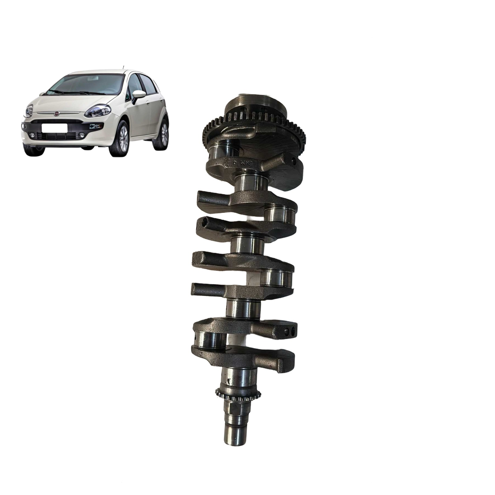 eixo virabrequim fiat punto 1.8 16v etorq 11 a 2017 55230496