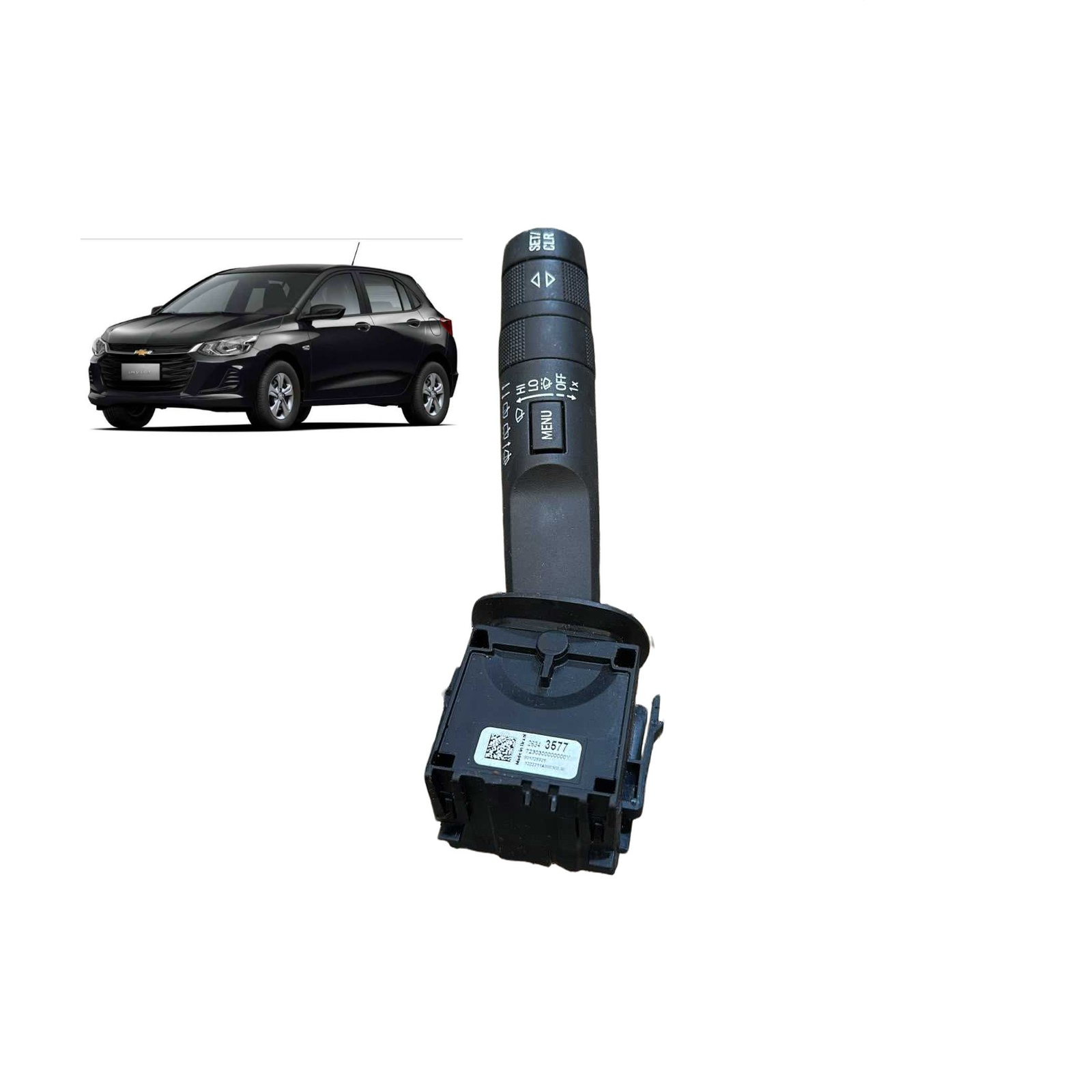 chave comando limpador parabrisa gm onix 2021 a 2023