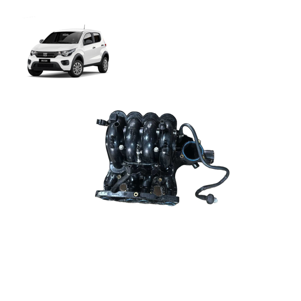 coletor admissao fiat mobi uno 1.0 4cc 2012 a 2020