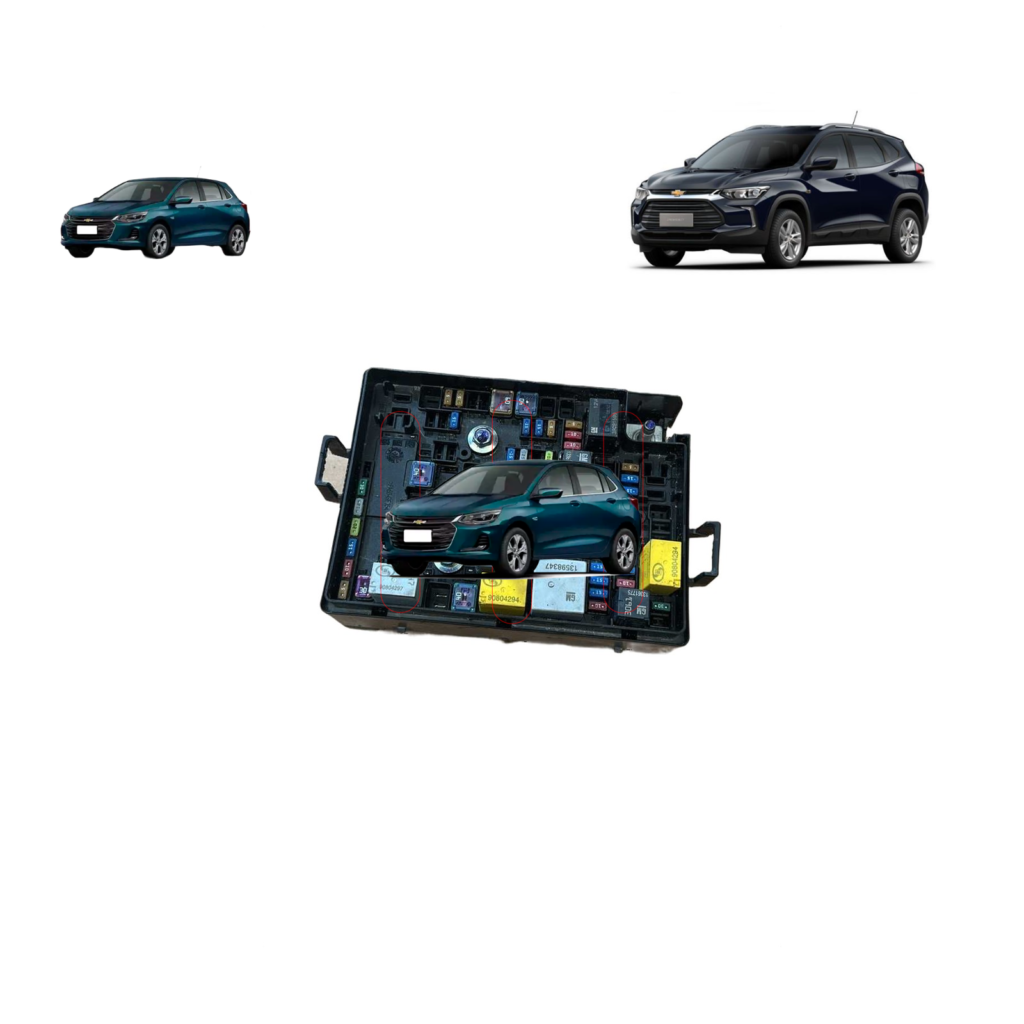 caixa fusivel gm tracker onix 2020 a 2025 DETALHE