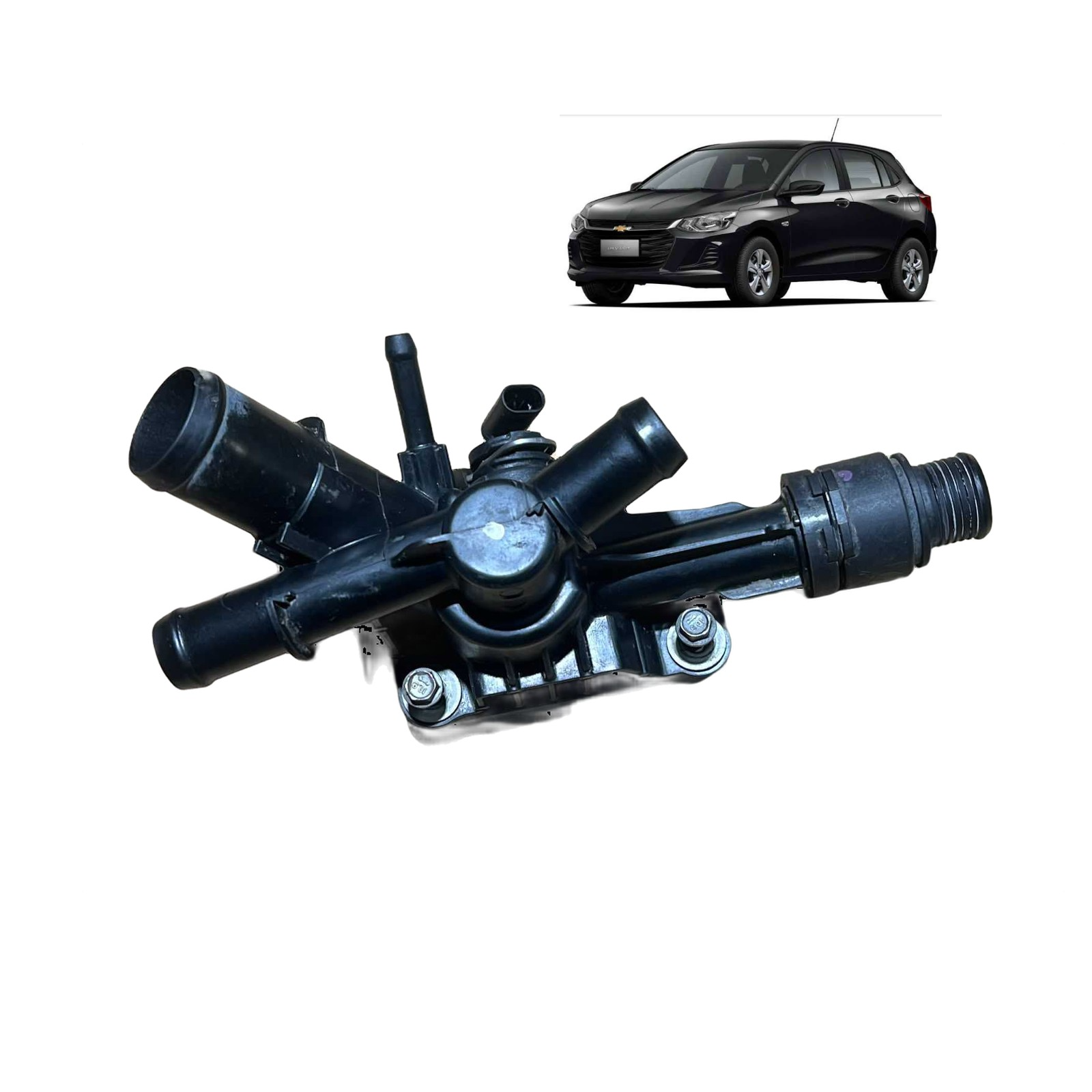 FLANGE AGUA MOTO GM ONIX 3CC 2020 A 2023 55513502