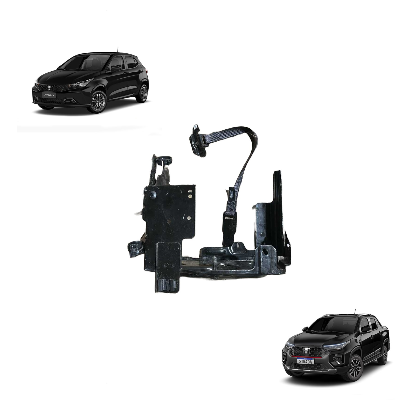 SUPORTE BATERIA ARGO CRONOS STRADA 2018 A 2024 00522051790