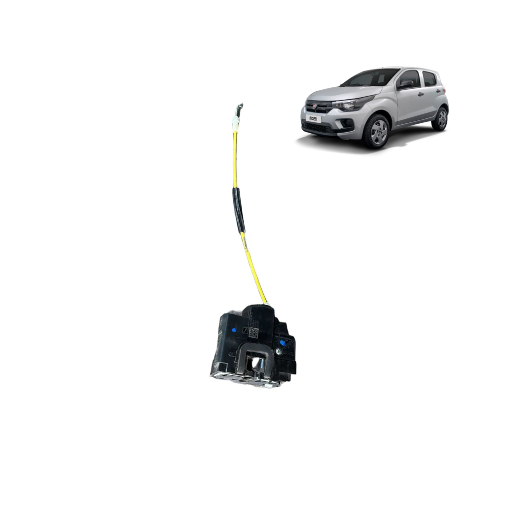 FECHADURA PORTA TRASEIRA ESQUERDA FIAT MOBI 2017 A 2020